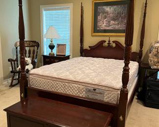 Queen Cherry Rice Bed 