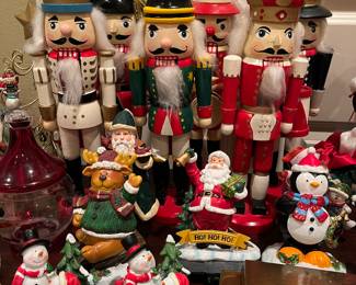 Nutcrackers and stocking hangers