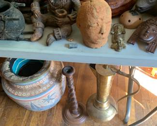 Tribal Art, Native American, Shona Sculptures, Zimbabwe Tribe Animals, Navajo, Hopi pottery