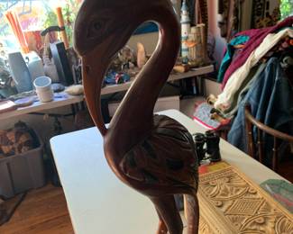 Ironwood, Mohagany, rubber tree carvings