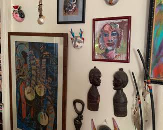 Tribal Art, Native American, Shona Sculptures, Zimbabwe Tribe Animals, Navajo, Hopi pottery 