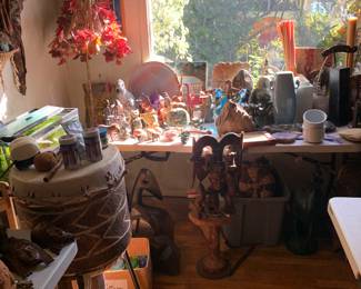 Tribal Art, Native American, Shona Sculptures, Zimbabwe Tribe Animals, Navajo, Hopi pottery 