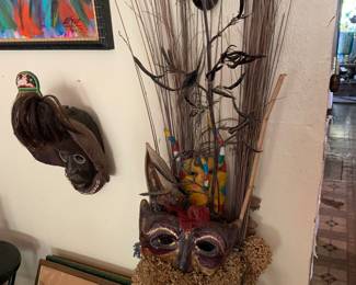 Tribal Art, Native American, Shona Sculptures, Zimbabwe Tribe Animals, Navajo, Hopi pottery