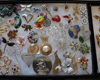 Vintage costume jewelry