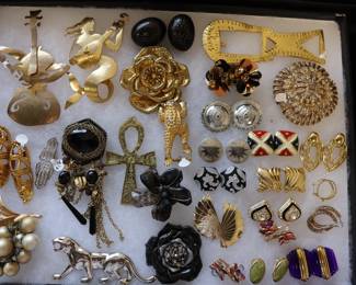 Vintage costume jewelry