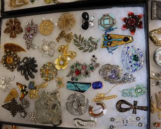 Vintage costume jewelry