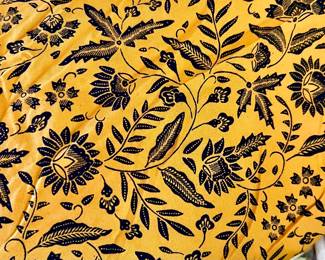 Indonesian Batik print fabric and more fabric pieces