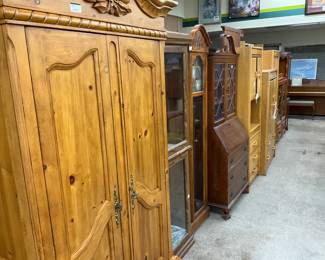 Hutches and armoires… The first one is 62.50