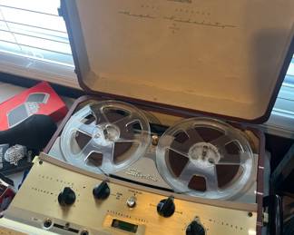 Silvertone deluxe tape recorder