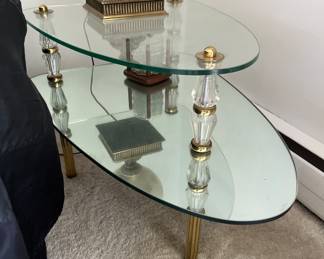 Evalast mid-century side tables