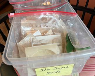 tea sugar molds