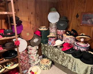 Hats and Hat boxes