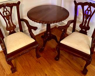 Child's table and chairs