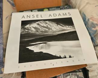 A slew of Ansel Adam's calenders $4 each