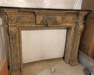Marble top Mantle new - from Newman Marcus