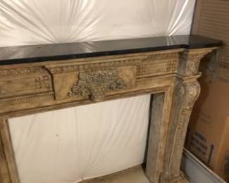 Marble top Mantle new - from Newman Marcus
