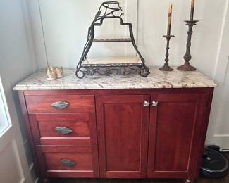 One of 2 custom buffets