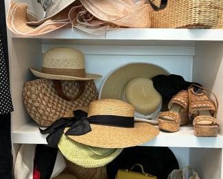 Women’s hats and shoes 