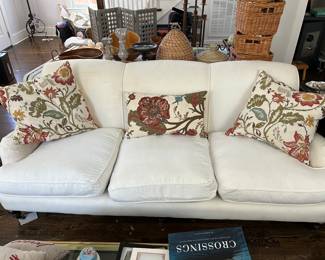 Williams-Sonoma Bedford down sofa 