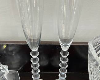 Baccarat flutes