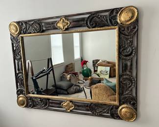 Large mirror. 62”W x 47”H
