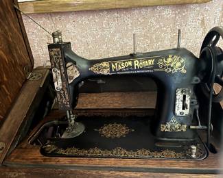 . . . Mason Rotary sewing machine