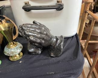 . . . praying hands
