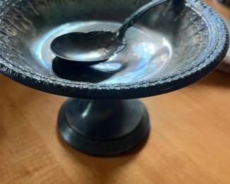 . . .  silverplate compote