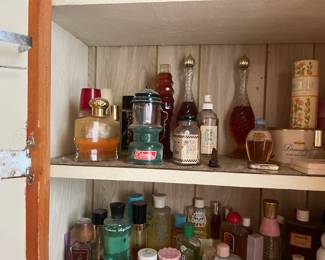 . . .  vintage perfumes