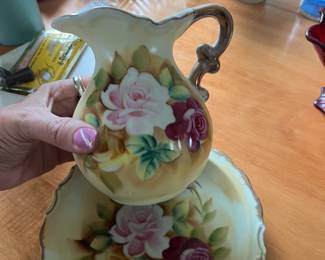 . . . pitcher and bowl
