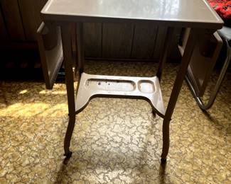 . . . old typewriter stand
