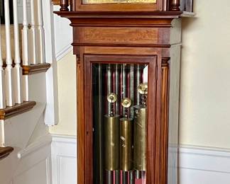 Elliott of London Grandfather Clock retailed by JS MacDonald of Baltimore Maryland. 