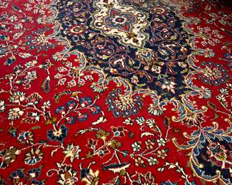 Antique Rug approximately 9 Ft. 8 In. by 13 Ft. 6 In.