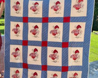 Early Southern attic fresh quilts that were kept in a cedar chest. Great piece of Chattanooga, Tennessee history. 