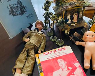 Composite Kewpie and General MacArthur Doll