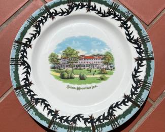 Signal Mountain Inn Souvenir Plate