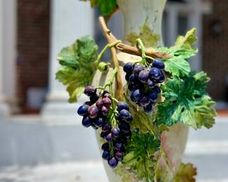 Large 22” Amphora Grape Vase