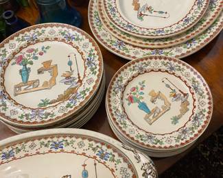 Copeland Spode “Canton” 
Aesthetic Movement