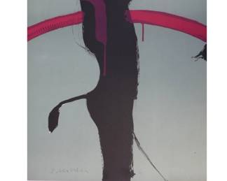 Portrait of a bowl, 1975
By Fritz Scholder
Signed lithograph framed- 114/120
30x 22” - 25x27” as is framed