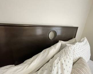 Full-size Restoration Hardware bed frame with Mattress