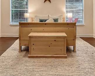 Stanley Queen furniture set with Drs. Choice mattress -
Sleigh bed - night stand - chest - dresser may be purchased as set or bought individually