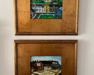 120. Signed Painting By Hale (8" x 10")
121. Signed Painting By A. Miller (8" x 10")