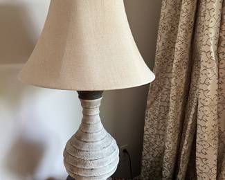 22. Faux Pottery Lamp (40")