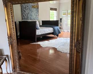 29. Beveled Mirror w/ Carved Gilt Frame (47" x 60")