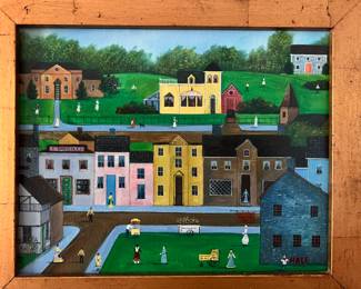 120. Signed Painting By Hale (8" x 10")