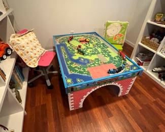 100. Thomas the Train Table (50" x 34" x 18")