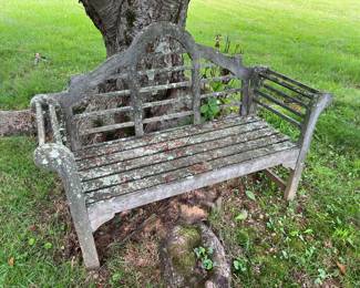 1. Teak Bench (52" long)