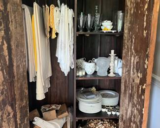 6. Rustic Armoire (25" x 75" x 45")