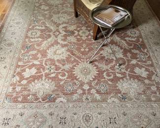 58. Rust Wool Rug (8' x 10')