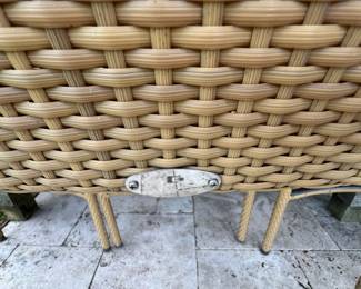 113. Set of 4 Gloster Bar Stools (48" seat ht)